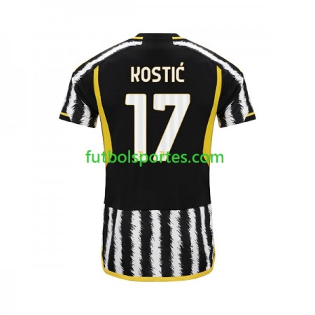 Camiseta Juventus Filip Kostic 17 Primera Equipación 2023/2024